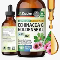 BIO KRAUTER Echinacea Goldenseal Drops Image